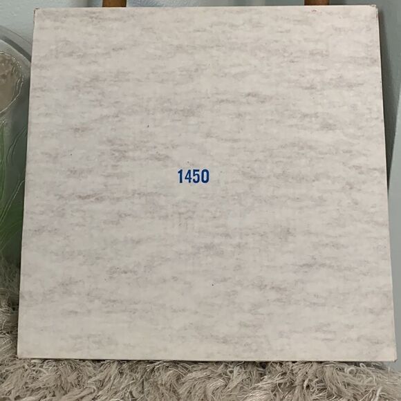 Vintage Tulip L.E. Smith Glass Co. Floral 13" Platter Plate - Picture 8 of 15